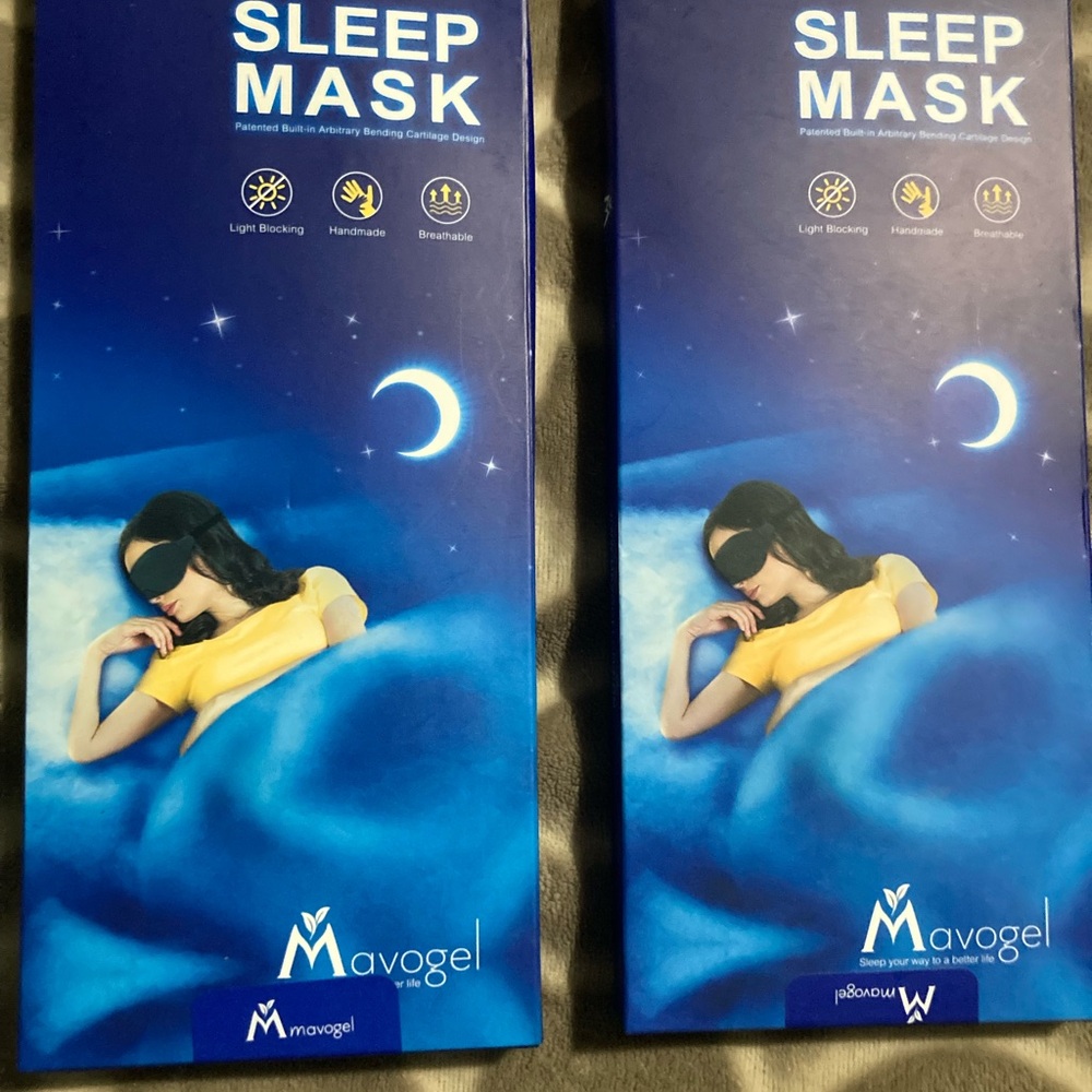 One Sleep Mask for Restful Nights